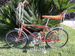 Schwinn 1974 Fastback 5 Speed 20 Stingray Vintage Bicycle Nice Original 65 Bike