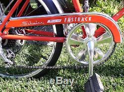 Schwinn 1974 Fastback 5 Speed 20 Stingray Vintage Bicycle Nice Original 65 Bike