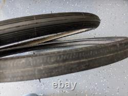 SCHWINN 20 x 1-3/8 NEW OLD STOCK FASTBACK TIRE SET Front & Slik Vintage