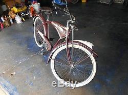SCHWINN B6 SPRINGER Bicycle Antique Vintage Balloon Tire Bike