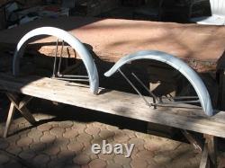 SCHWINN BICYCLE VINTAGE FENDERS 3 1/2 WIDE, FOR 26 BIKE, 1940's /50's / 60's