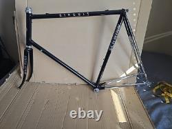 SCHWINN CIRCUIT VTG 1980s Road Bicycle Frameset RARE Hi-Qual 62 CM TANGE Race