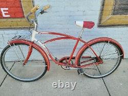 SCHWINN FLYING STAR VINTAGE BICYCLE S7 2 speed bendix