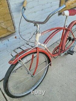 SCHWINN FLYING STAR VINTAGE BICYCLE S7 2 speed bendix