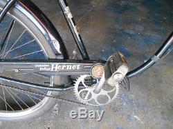 SCHWINN HORNET DELUXE SPRINGER Bicycle -Antique Vintage Balloon Tire Bike