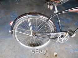 SCHWINN HORNET DELUXE SPRINGER Bicycle -Antique Vintage Balloon Tire Bike