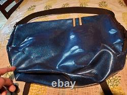 SCHWINN MESSENGER Bag BLUE GLITTER by Chrome USA Bicycle Pack bike back Vintage