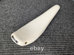 SCHWINN STINGRAY Smoothie White Bicycle Seat Vintage Restored