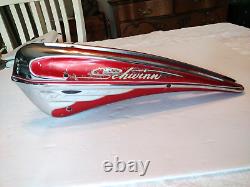 SCHWINN Vintage JAGUAR HORN TANK, Phantom, B6 ALL ORIGINAL PAINT +CHROME