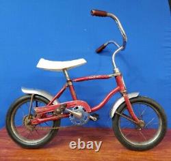 Schwinn 12 LiL Tiger Bike Red Vintage Bicycle