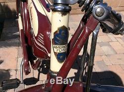 Schwinn 1946-47 B-6 Vintage 26 Original Bicycle Phantom Panther Autocycle Bike