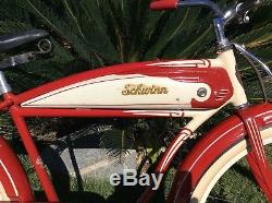 Schwinn 1948 DX Nice Original Paint Survivor Vintage 26 Bicycle Hornet Panther