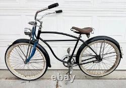 Schwinn 1951 Straight Bar Springer Bicycle Vintage / Classic