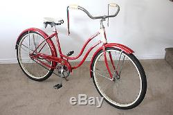 Schwinn 1954 Spitfire Women's 26 Very Nice! Vintage Cruiser