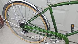 Schwinn 1973 Collegiate Vintage Men's Bicycle 26 5 Speed Camelback