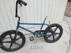 Schwinn 20 Skyway Tuff Wheel Mag Phantom Scrambler Bicycle Bmx Racing Vintage