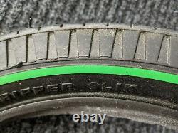 Schwinn 20 x 2.125 PEA PICKER KRATE REAR GRIPPER SLIK Tire-NOS GREEN Line