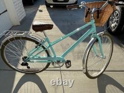 Schwinn Admiral Cruiser Bike Hybrid Vintage 7 Speed. Light blue