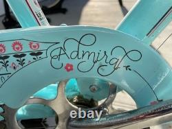 Schwinn Admiral Cruiser Bike Hybrid Vintage 7 Speed. Light blue