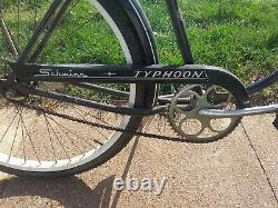 Schwinn American Mens Vintage Cruiser Bike Typhoon Black