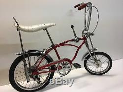 Schwinn Apple Krate 1968 Vintage Bicycle with pogo style seat post