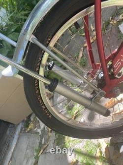 Schwinn Apple Krate Sting-Ray 20 in Cruiser Bike Red/Silver Steel Frame Vintage