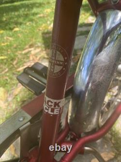 Schwinn Apple Krate Sting-Ray 20 in Cruiser Bike Red/Silver Steel Frame Vintage