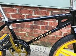 Schwinn BMX 1980's Thrasher vintage bicycle with complete pad set