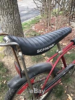 Schwinn Bicycle Bike Scrambler Vintage All Original Parts. Complete. Collectible