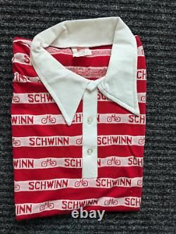 Schwinn Bicycle Original Shirt size LARGE New Old Stock Vintage 1970's