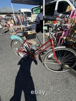 Schwinn Bicycle Vintage Breeze Women's Red Rare 1950's-1960's