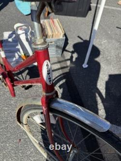 Schwinn Bicycle Vintage Breeze Women's Red Rare 1950's-1960's