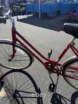 Schwinn Bicycle Vintage Breeze Women's Red Rare 1950's-1960's
