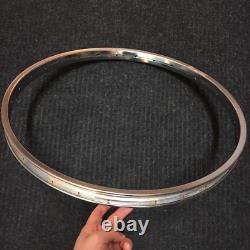 Schwinn Bicycle Wheel Rim 24 S-7 Chrome Nos Vintage