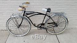Schwinn Black Panther 3 III Vintage Bicycle Bike Peanut tank