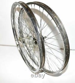 Schwinn Black Phantom Bicycle RIM WHEEL SET Reproduction Balloon Bike Part