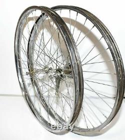 Schwinn Black Phantom Bicycle RIM WHEEL SET Reproduction Balloon Bike Part