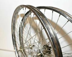 Schwinn Black Phantom Bicycle RIM WHEEL SET Reproduction Balloon Bike Part