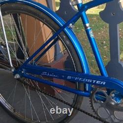 Schwinn Breeze 1971 Vintage Cruiser Bike 26 Red With Woven Badket & Speedster