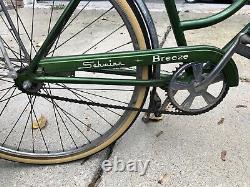 Schwinn Breeze Ladies 26 Green Vintage Road Cruiser Bike