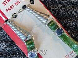 Schwinn CAMPUS GREEN Glitter Handlebar Streamers-Vintage NOS PEA PICKER on Card