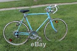 Schwinn CONTINENTAL Men's Bike Baby Blue 10 Spd- Vintage- Chicago August 1973