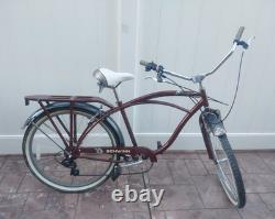 Schwinn Clairmont Vintage Bike S4039wma. 7 Speed. Tire 26 Nylon. 1993