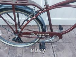 Schwinn Clairmont Vintage Bike S4039wma. 7 Speed. Tire 26 Nylon. 1993