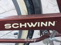 Schwinn Clairmont Vintage Bike S4039wma. 7 Speed. Tire 26 Nylon. 1993