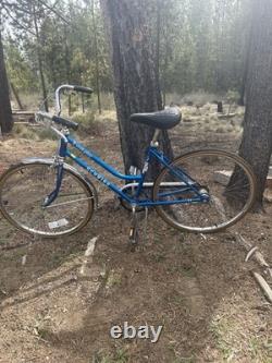 Schwinn Collegiate Blue Vintage Steel Cruiser Caliper Brake Bicycle