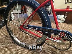 Schwinn Cycle Truck 1951 Post Office Us Mail Vintage Bikes Completely Restored