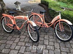 Schwinn DX 1948 GIRLS ONLY Tank Bicycle Vintage Rebuilt