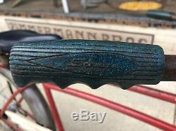 Schwinn DX Vintage Mens Skip Toothe 26 Balloon Tire Bicycle Late 40s Early 50s