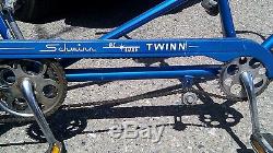Schwinn Deluxe Twinn Tandem Bicycle 5 Speed Vintage 1981 Great Condition